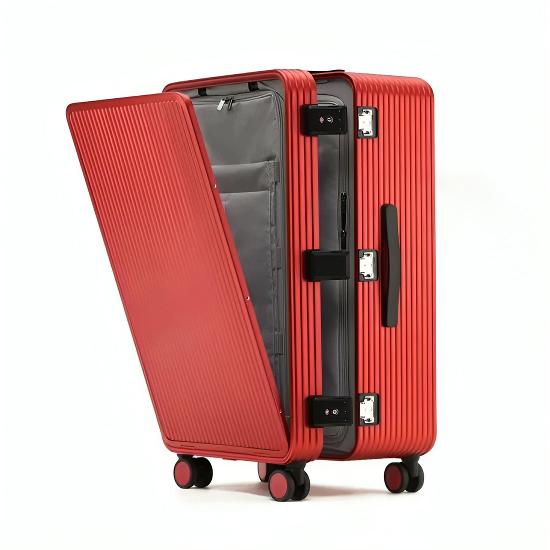 Front Opening Aluminium Luggage