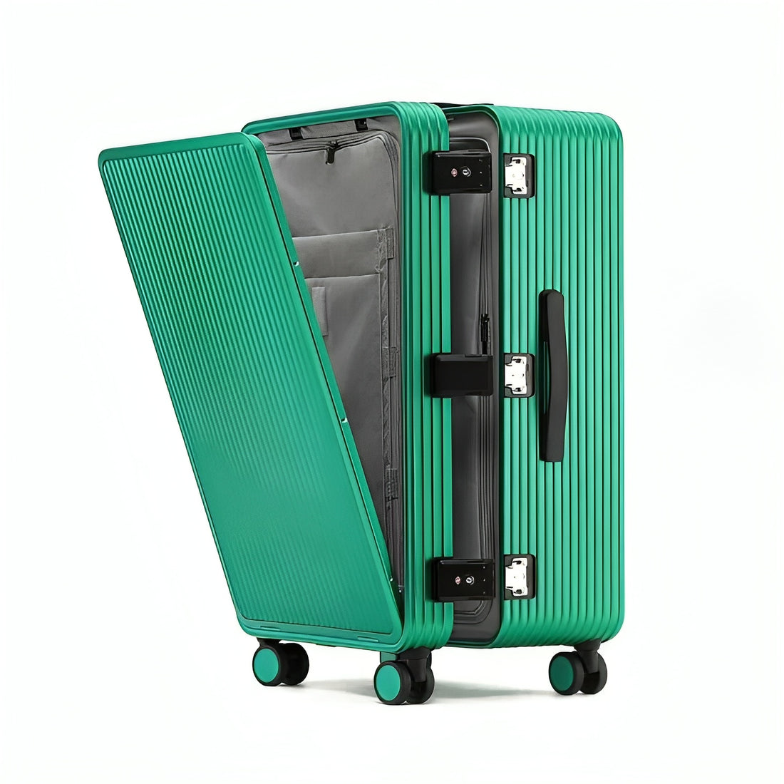 Front Opening Aluminium Luggage