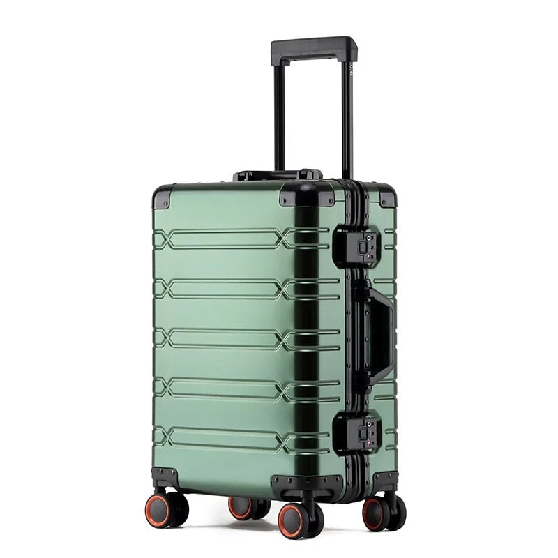 Aluminium Luggage with TSA Locker