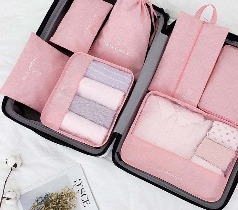 Waterproof Packing Cube Organizers