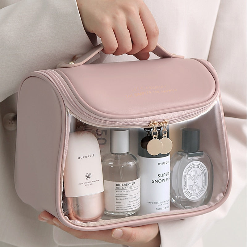 Hanging Waterproof Clear Toiletry Bag