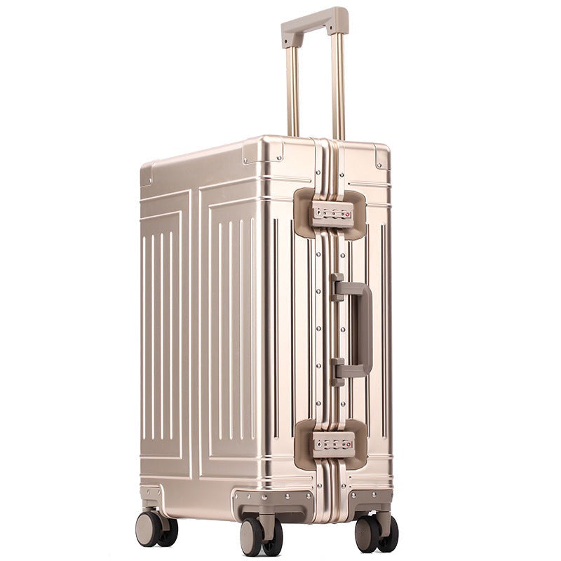 Samsonite aluminum online luggage