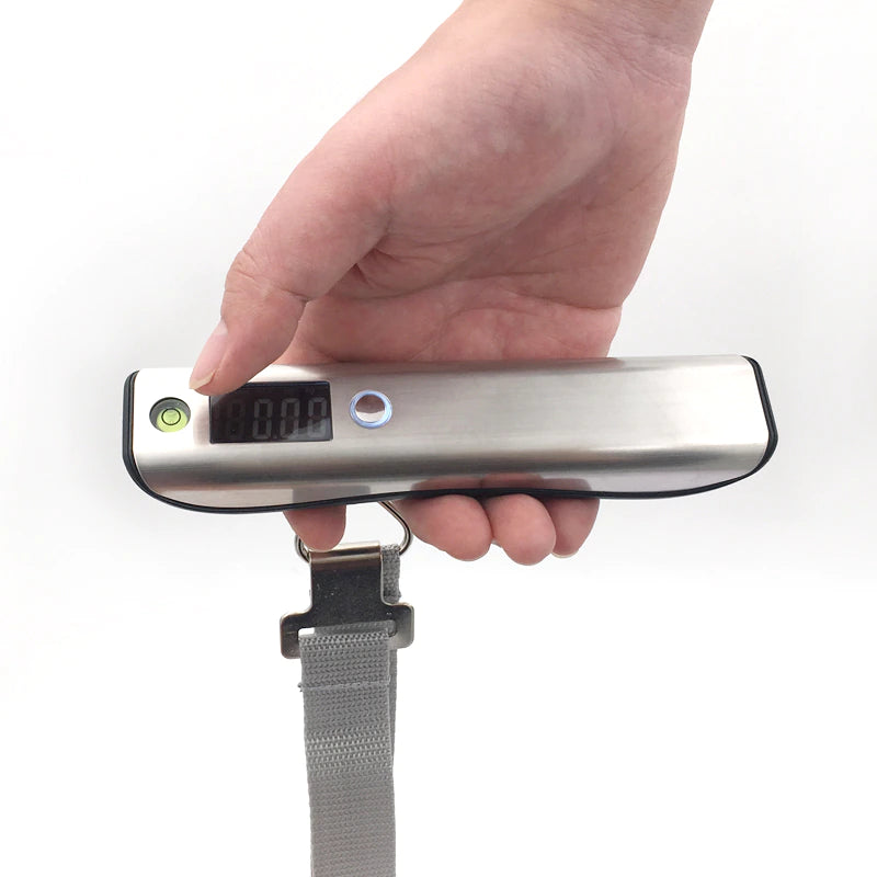 Electronic Travel Scale with Measuring Tape